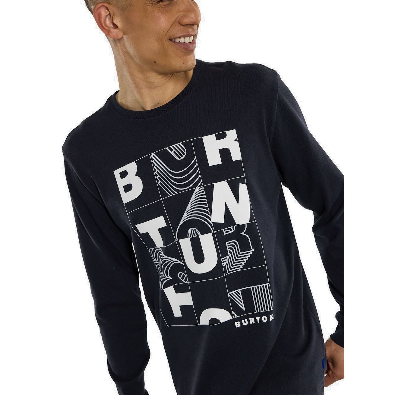 Men's Burton Airshot Long Sleeve T-Shirt True Black LS Shirts