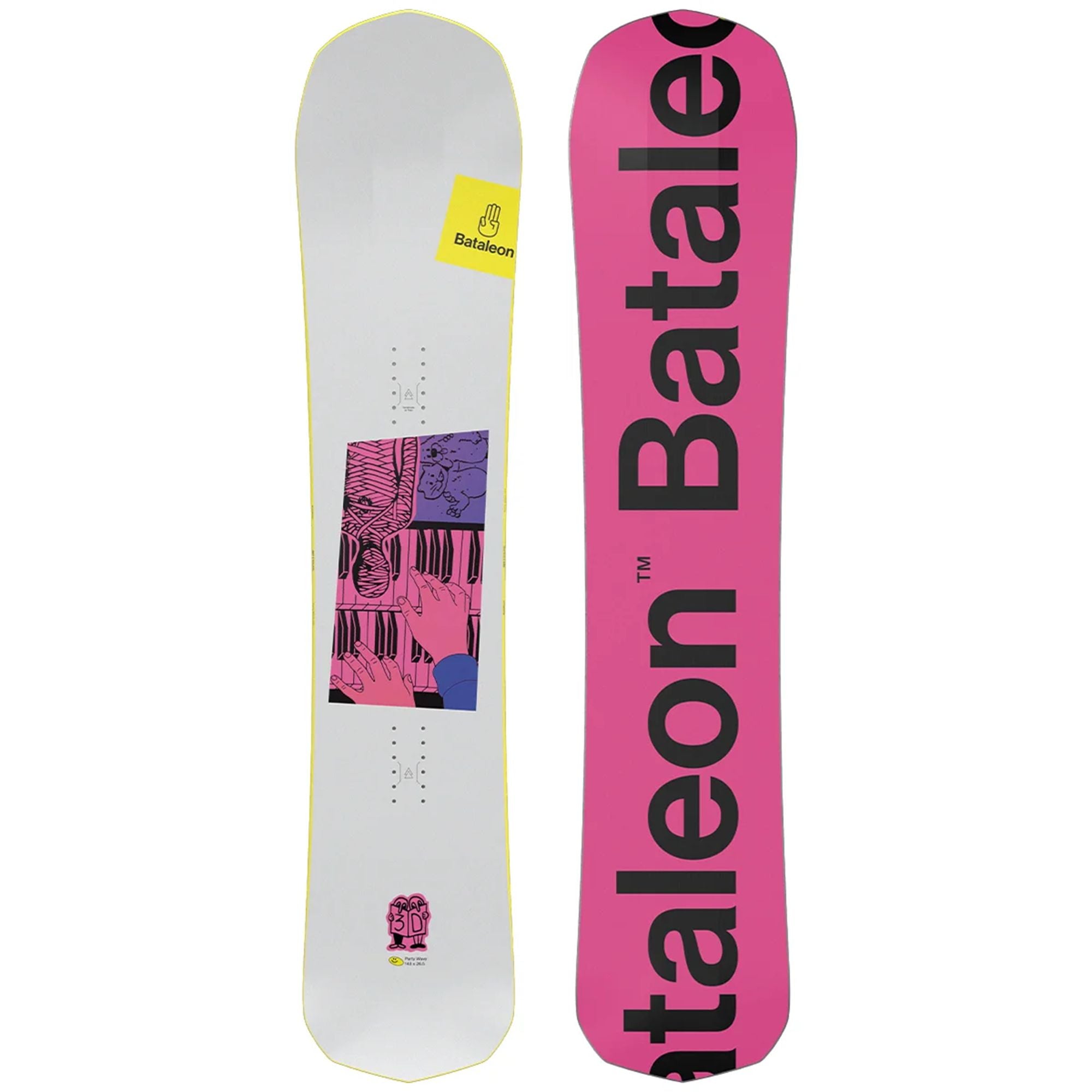 Bataleon Party Wave Snowboard 2025 – Dreamruns.com