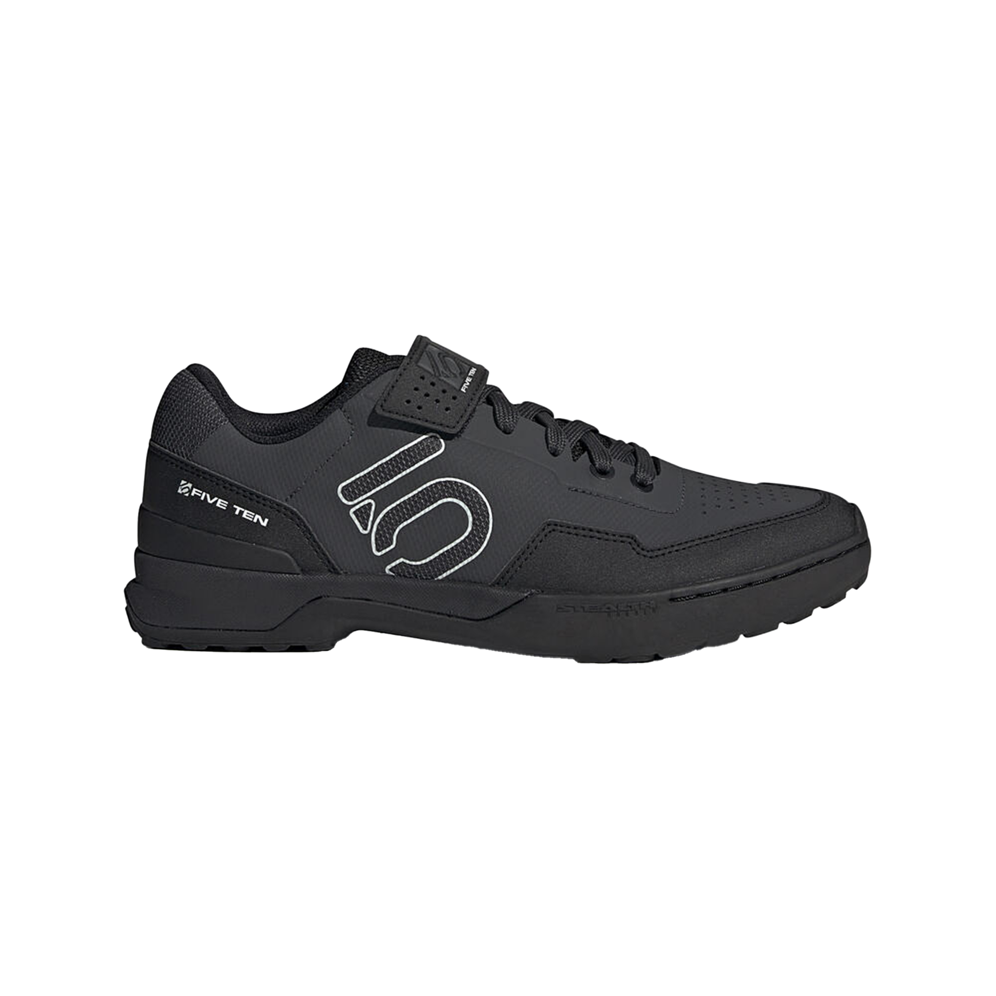 Five Ten Kestrel Lace Shoe Carbon Black Clear Grey 10 - Fasthouse Bike Shoes