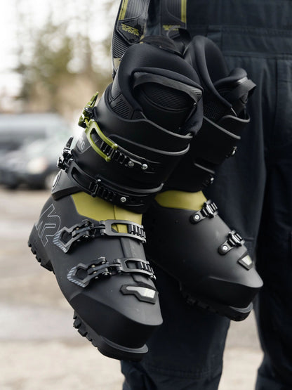 K2 BFC 90 Ski Boots Black Olive Green - K2 Ski Boots