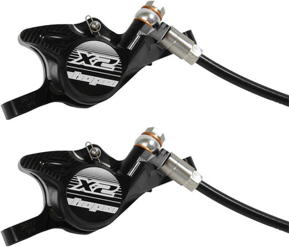 Hope Tech 3 X2 Duo Disc Brake Lever - Right Hand Front Rear Hydraulic Post Mount BLK - Hope Disc Brake & Lever