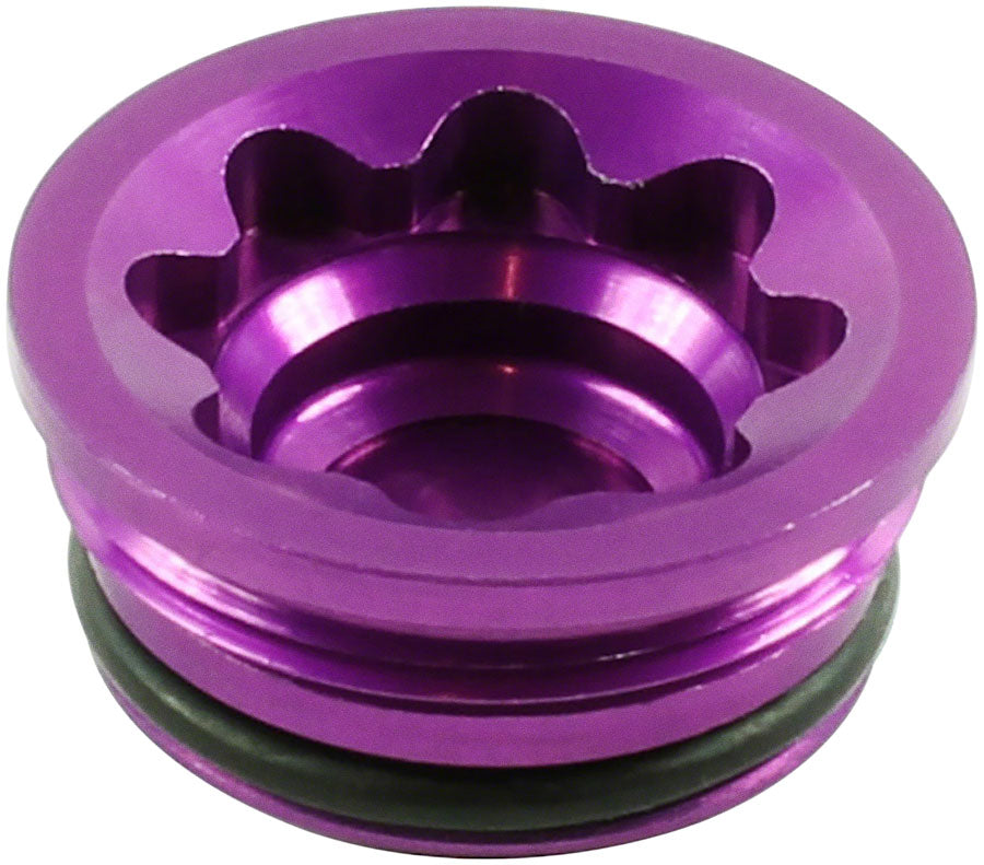 Hope V4 Large Disc Brake Caliper Bore Cap - Purple - Hope Disc Brake Parts