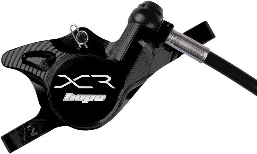 Hope XCR Pro X2 Disc Brake Lever Set - Front/LH Hydraulic Post Mount BLK - Hope Disc Brake & Lever