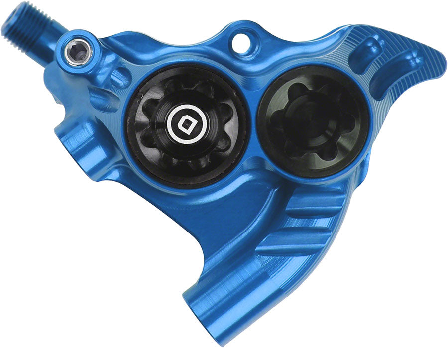 Hope RX4+ Disc Brake Caliper - Flat Mount Rear +20mm DOT Type Blue - Hope Disc Brake Calipers