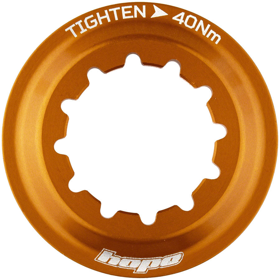 Hope Center Lock Disc Lockring - Orange - Hope Disc Rotor