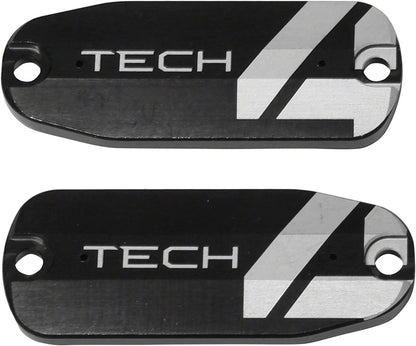 Hope Tech 4 Brake Lever Reservoir Lid - Black Pair - Hope Hydraulic Brake Lever Part