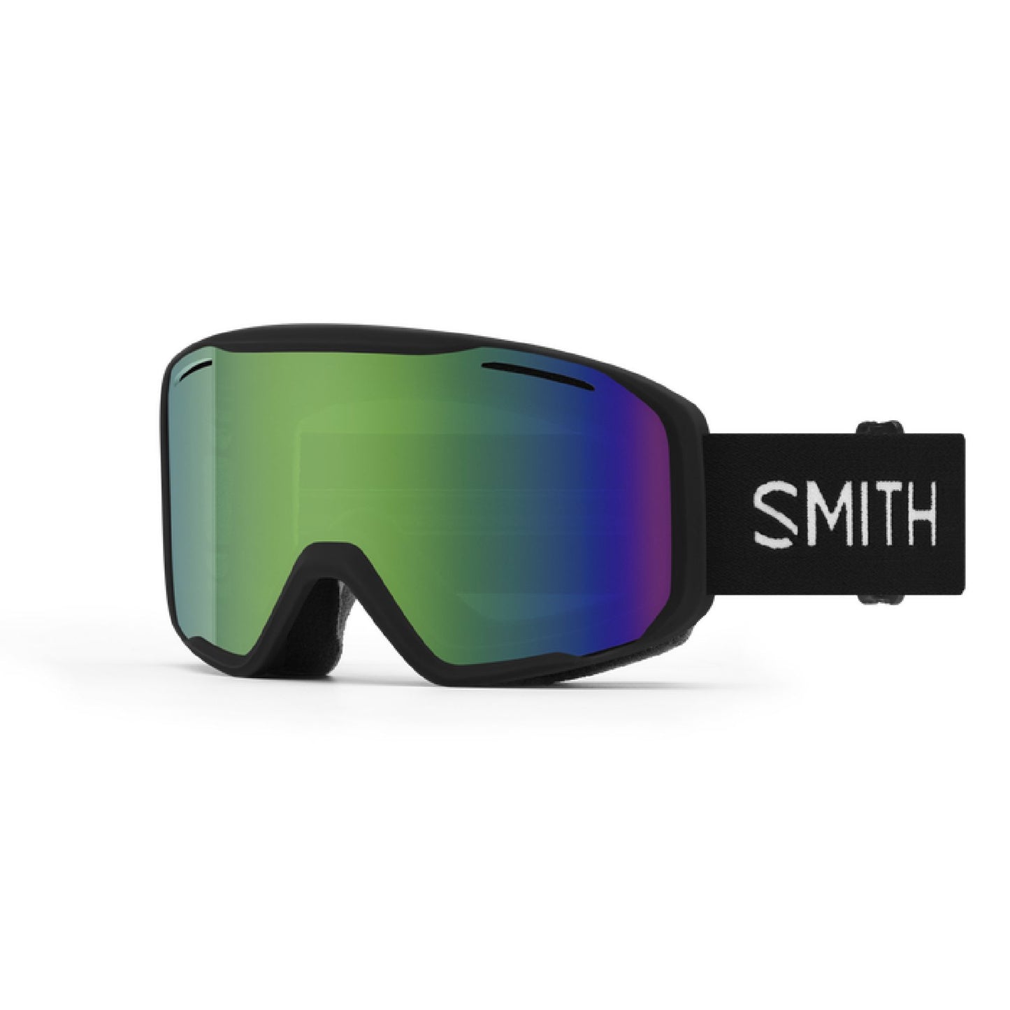 Smith Blazer Snow Goggle Black Green Sol-X Mirror Snow Goggles