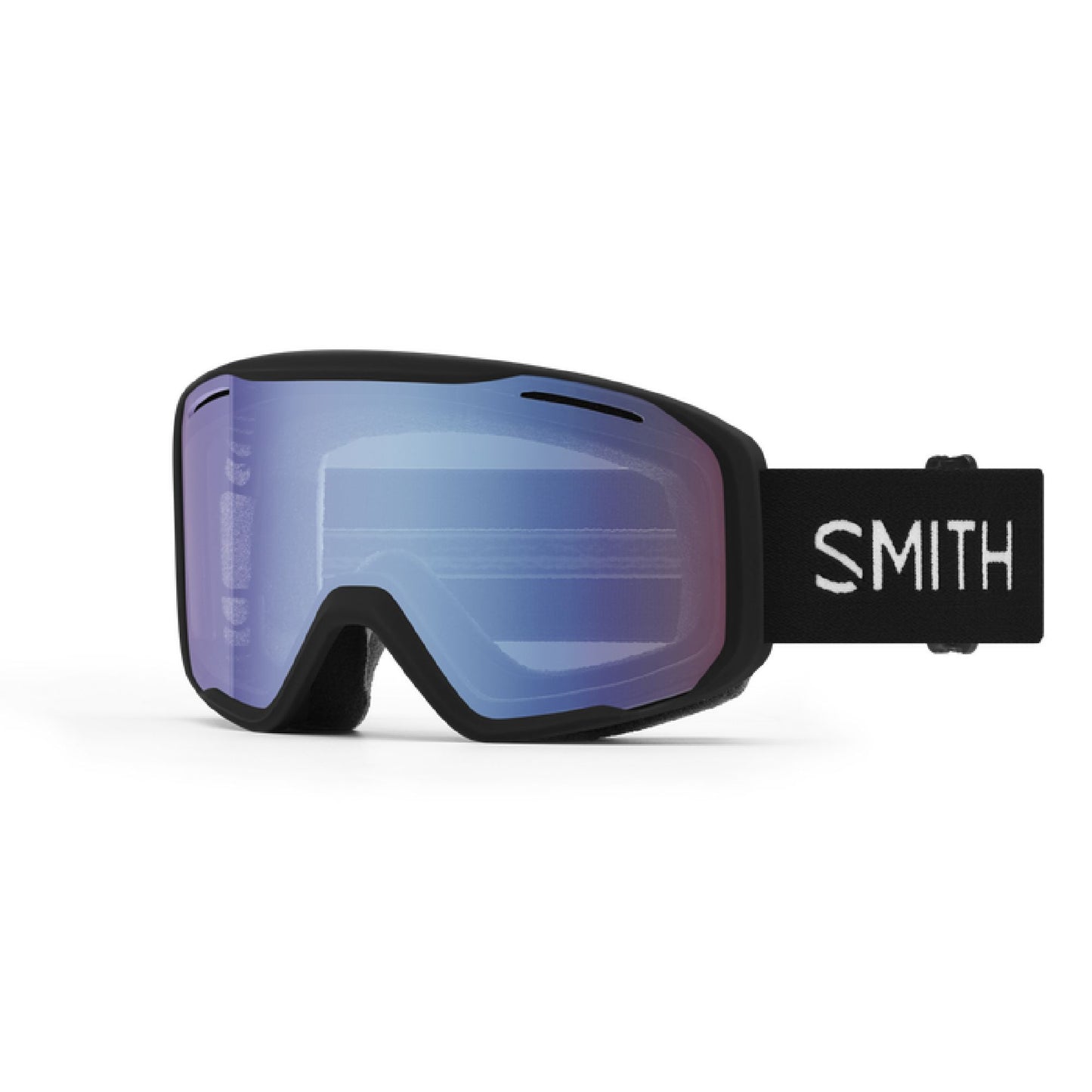 Smith Blazer Snow Goggle Black Blue Sensor Mirror Snow Goggles