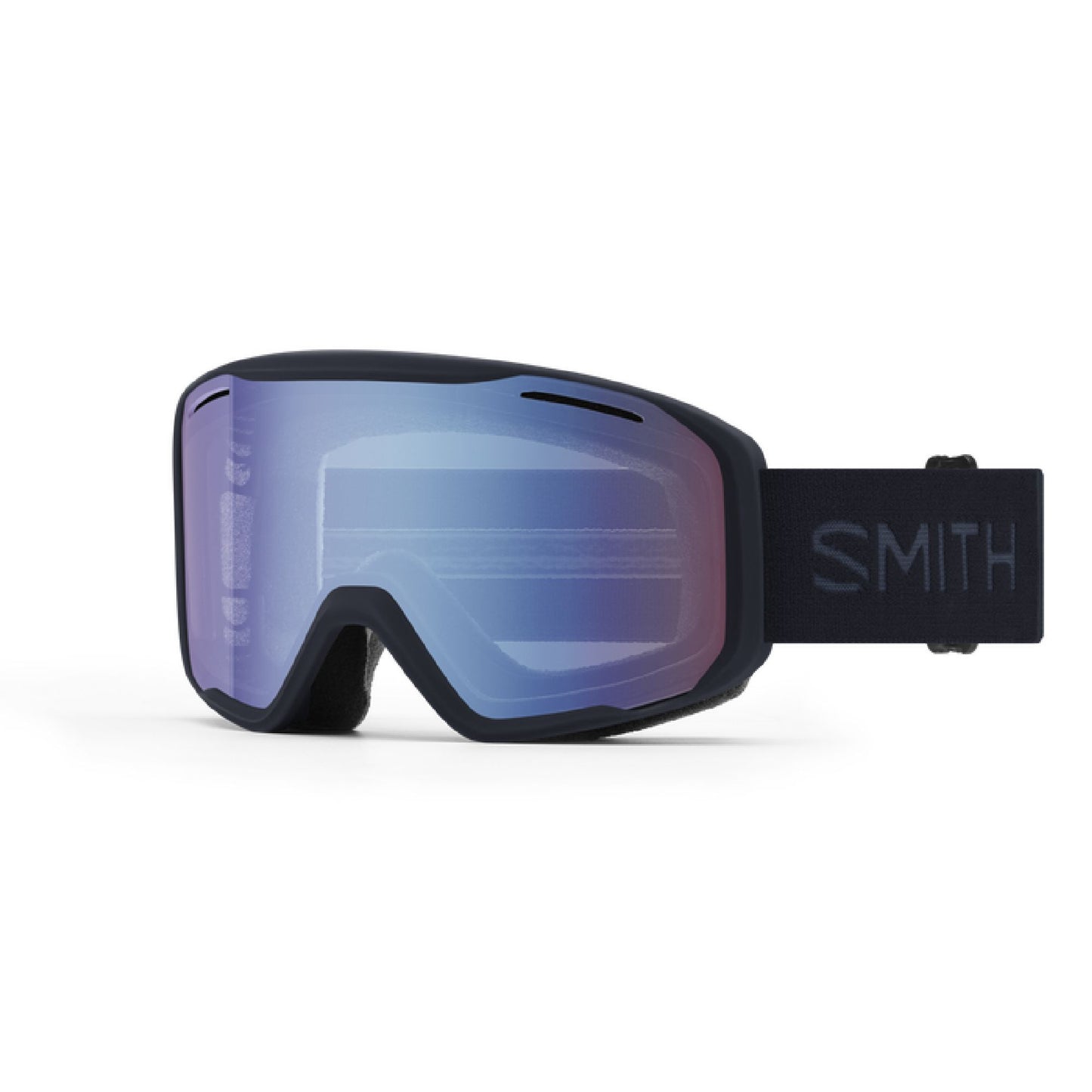 Smith Blazer Snow Goggle Midnight Navy Blue Sensor Mirror Snow Goggles