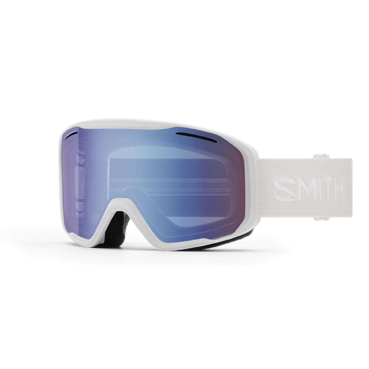 Smith Blazer Snow Goggle White Blue Sensor Mirror Snow Goggles