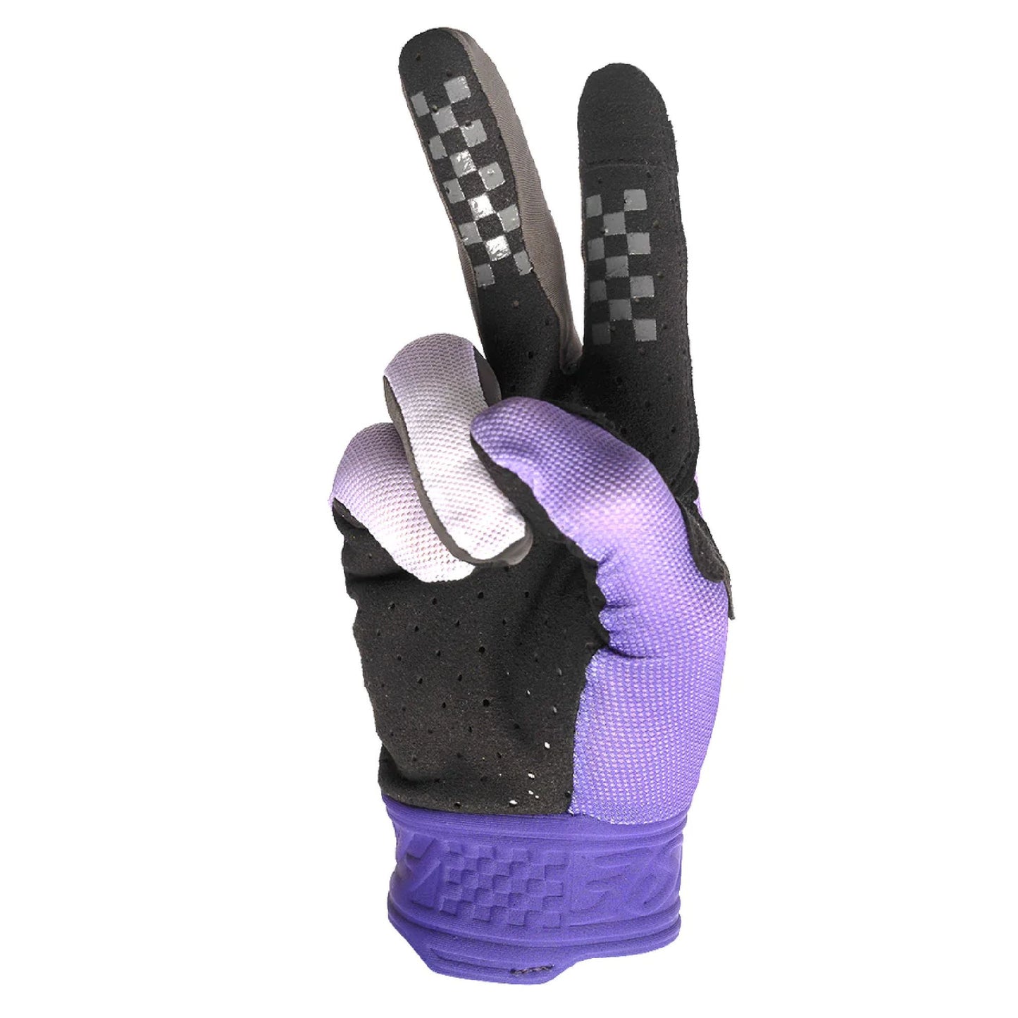 Fasthouse Blitz Fader Glove Purple White Bike Gloves