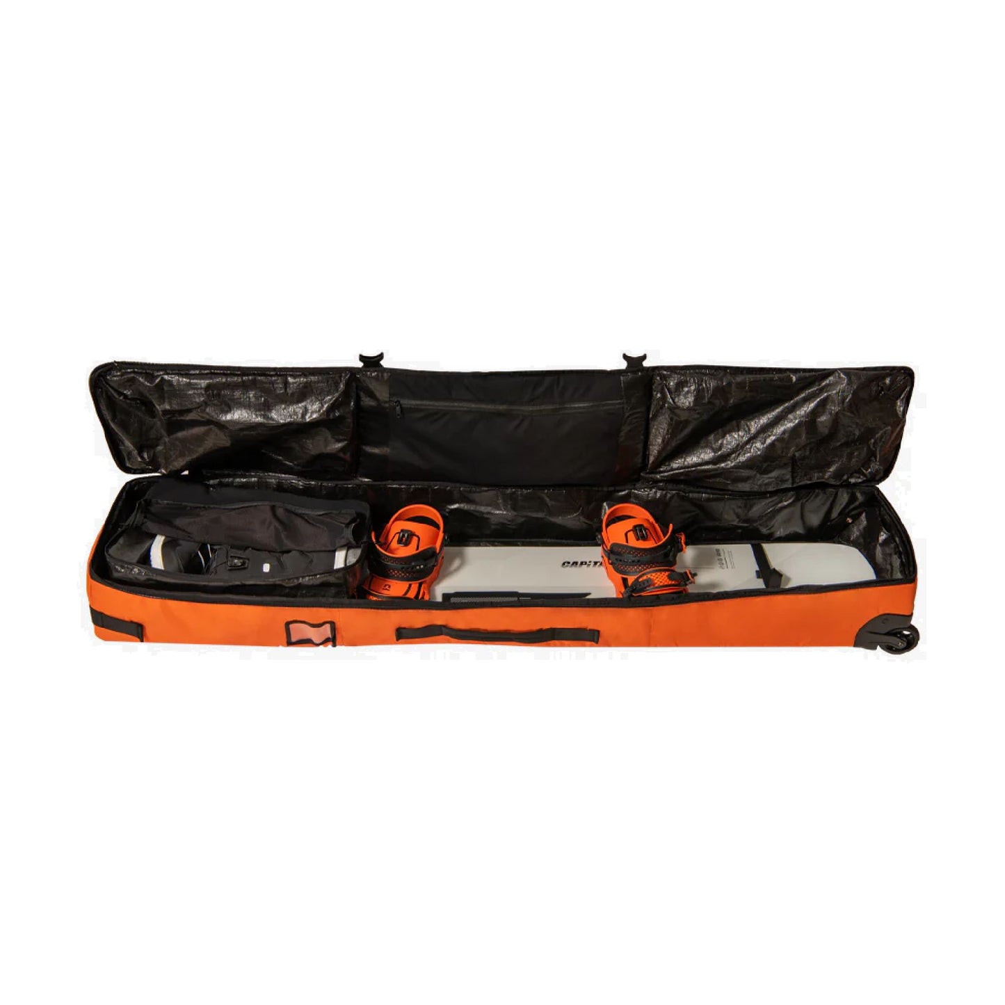 Union Wheeled Board Bag Orange OS - Union Snowboard Bags