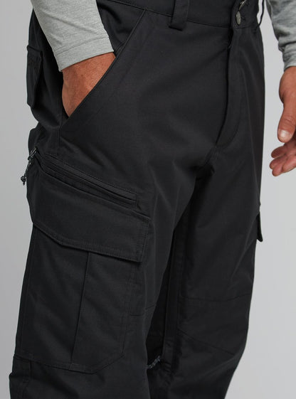 Men's Burton Cargo 2L Pants - Regular Fit True Black - Burton Snow Pants
