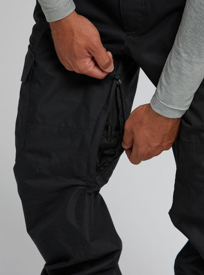 Men's Burton Cargo 2L Pants - Short True Black - Burton Snow Pants