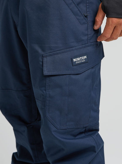 Men's Burton Cargo 2L Pants - Regular Fit Dress Blue - Burton Snow Pants