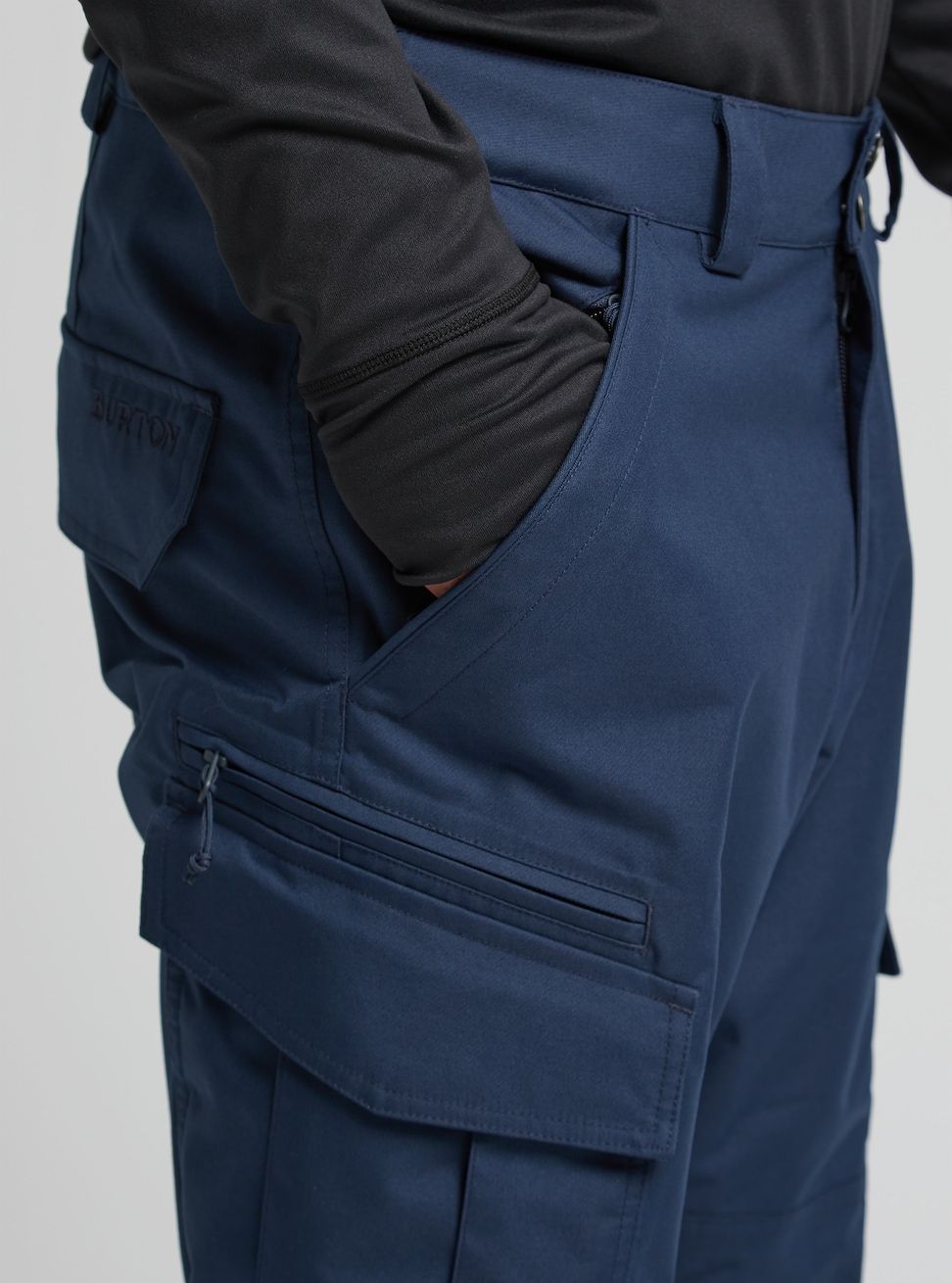 Men's Burton Cargo 2L Pants - Short Dress Blue Snow Pants