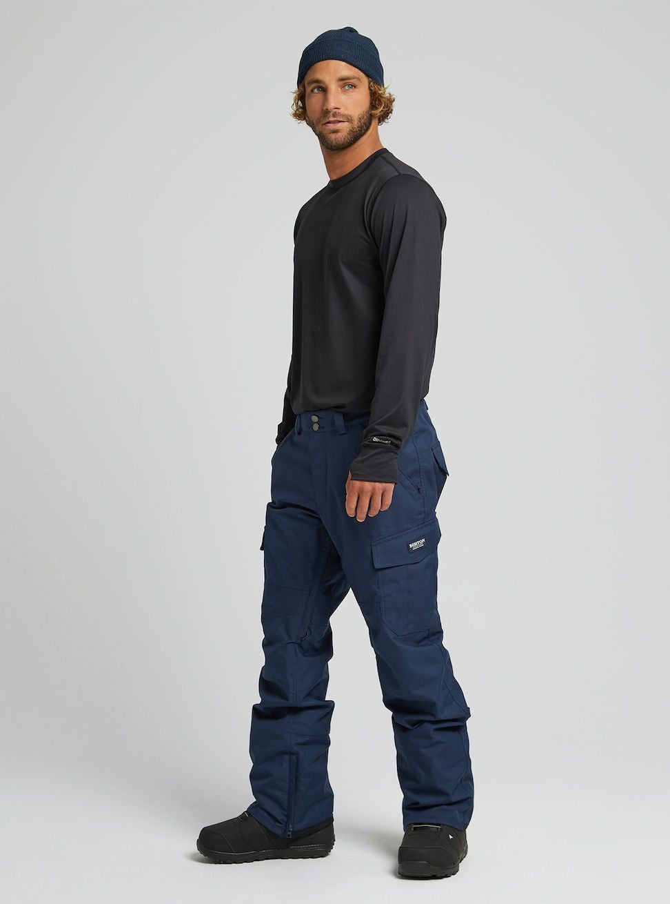 Men's Burton Cargo 2L Pants - Regular Fit Dress Blue Snow Pants