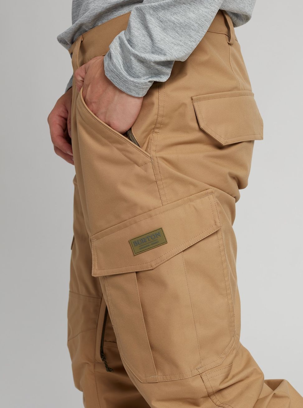 Men's Burton Cargo 2L Pants - Regular Fit Kelp Snow Pants