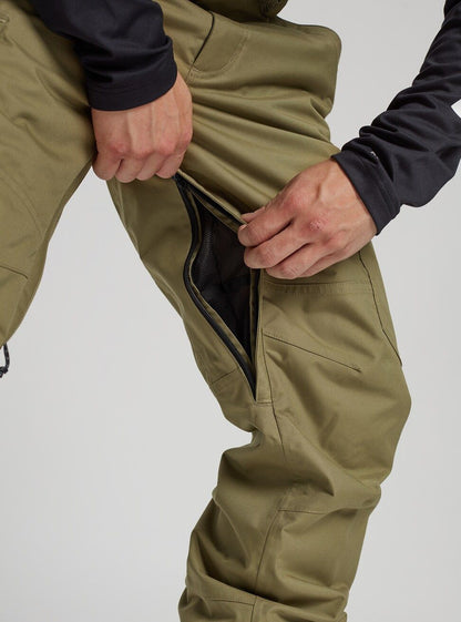 Men's Burton Cargo 2L Pants - Short Martini Olive - Burton Snow Pants