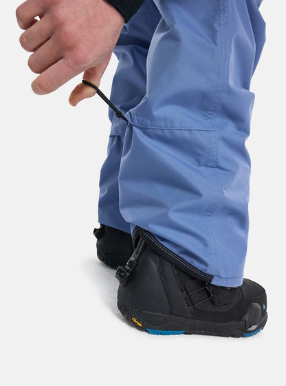 Men's Burton Cargo 2L Pants - Regular Fit Slate Blue - Burton Snow Pants