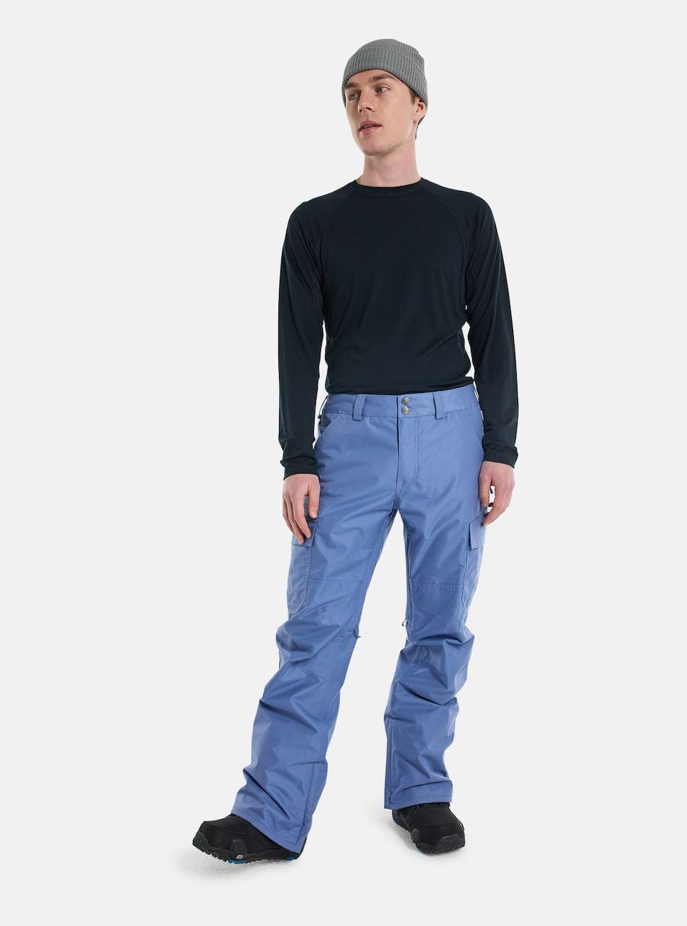 Men's Burton Cargo 2L Pants - Regular Fit Slate Blue Snow Pants