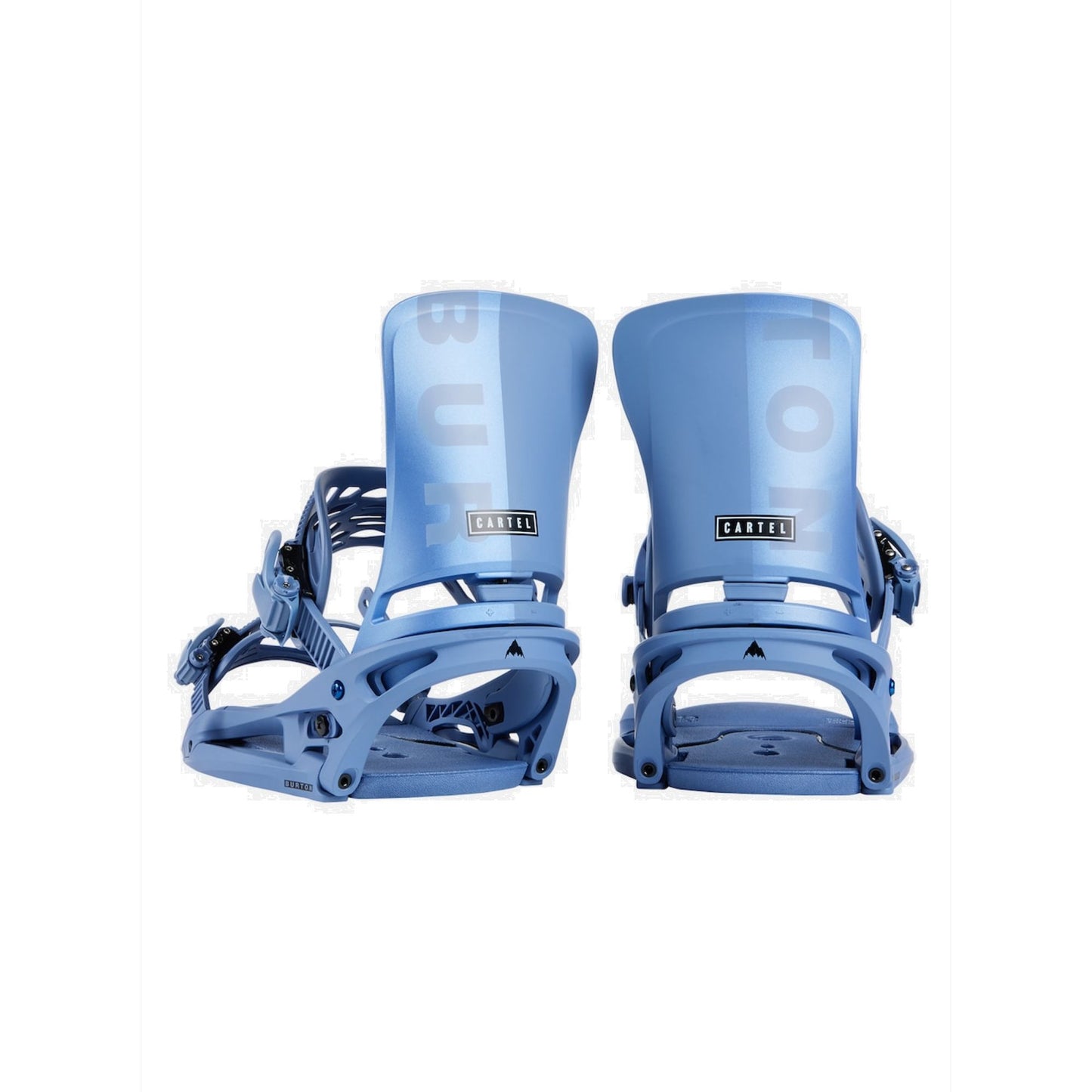 Men's Burton Cartel Re:Flex Snowboard Bindings Slate Blue/Logo Snowboard Bindings