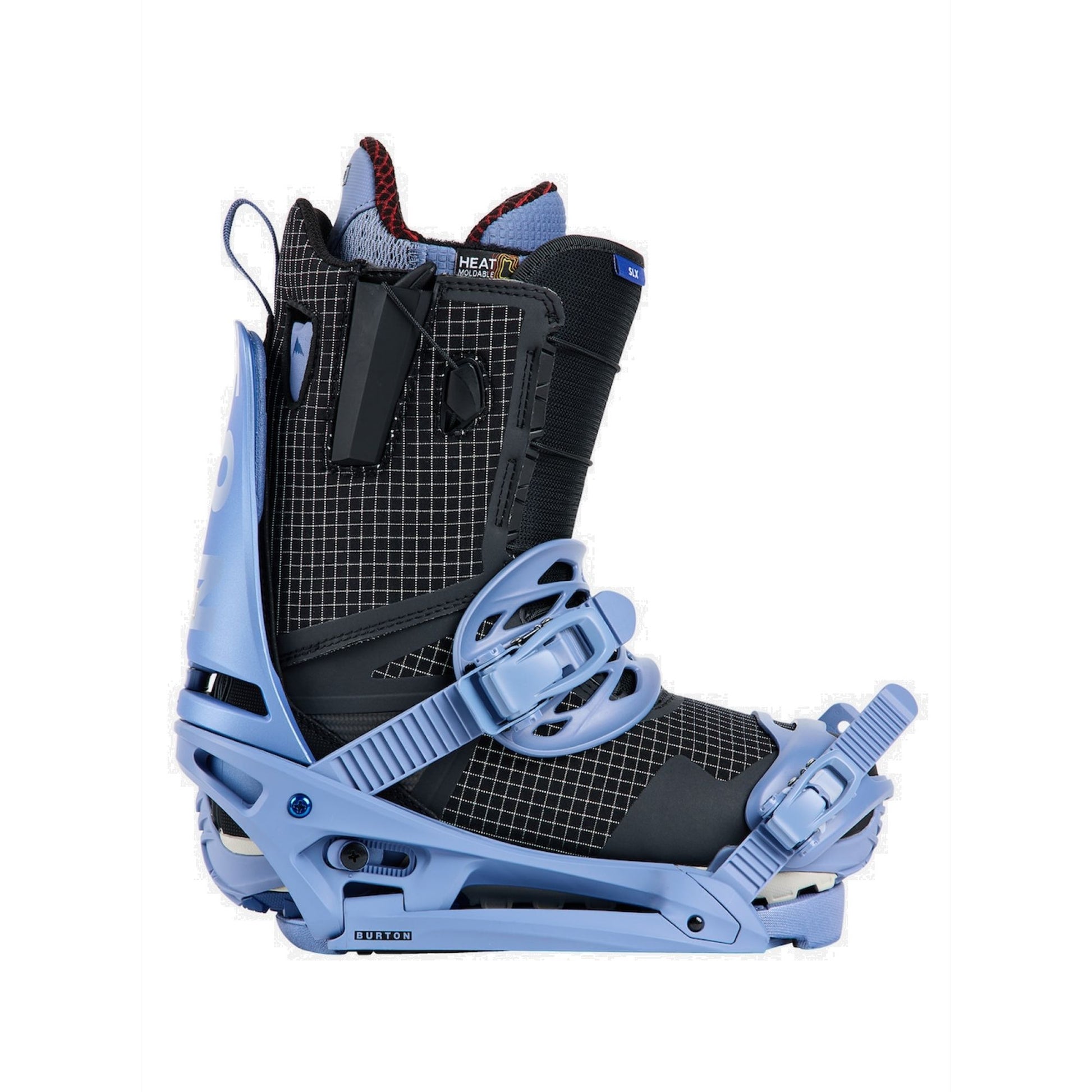 Men's Burton Cartel Re:Flex Snowboard Bindings Slate Blue/Logo Snowboard Bindings