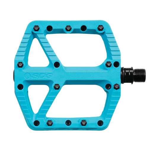 SDG Comp Pedals Turquoise Pedals