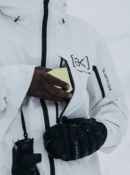 Men's Burton [ak] Cyclic GORE-TEX 2L Jacket Stout White - Burton Snow Jackets