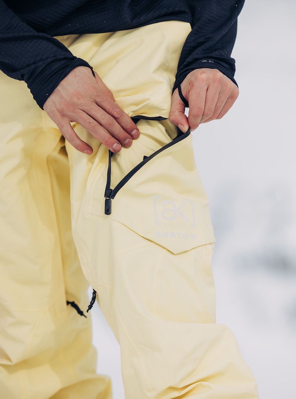 Men's Burton [ak] Cyclic GORE-TEX 2L Pants Buttermilk Snow Pants