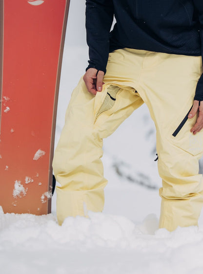 Men's Burton [ak] Cyclic GORE-TEX 2L Pants Buttermilk - Burton Snow Pants