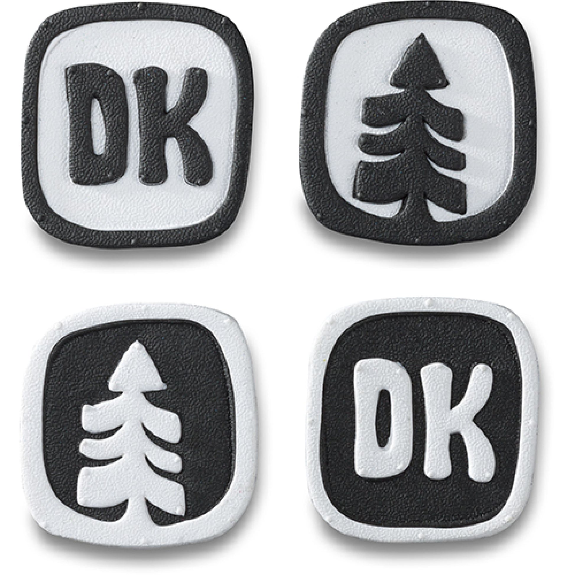 Dakine DK Dots Traction Pad Black White OS - Dakine Stomp Pads