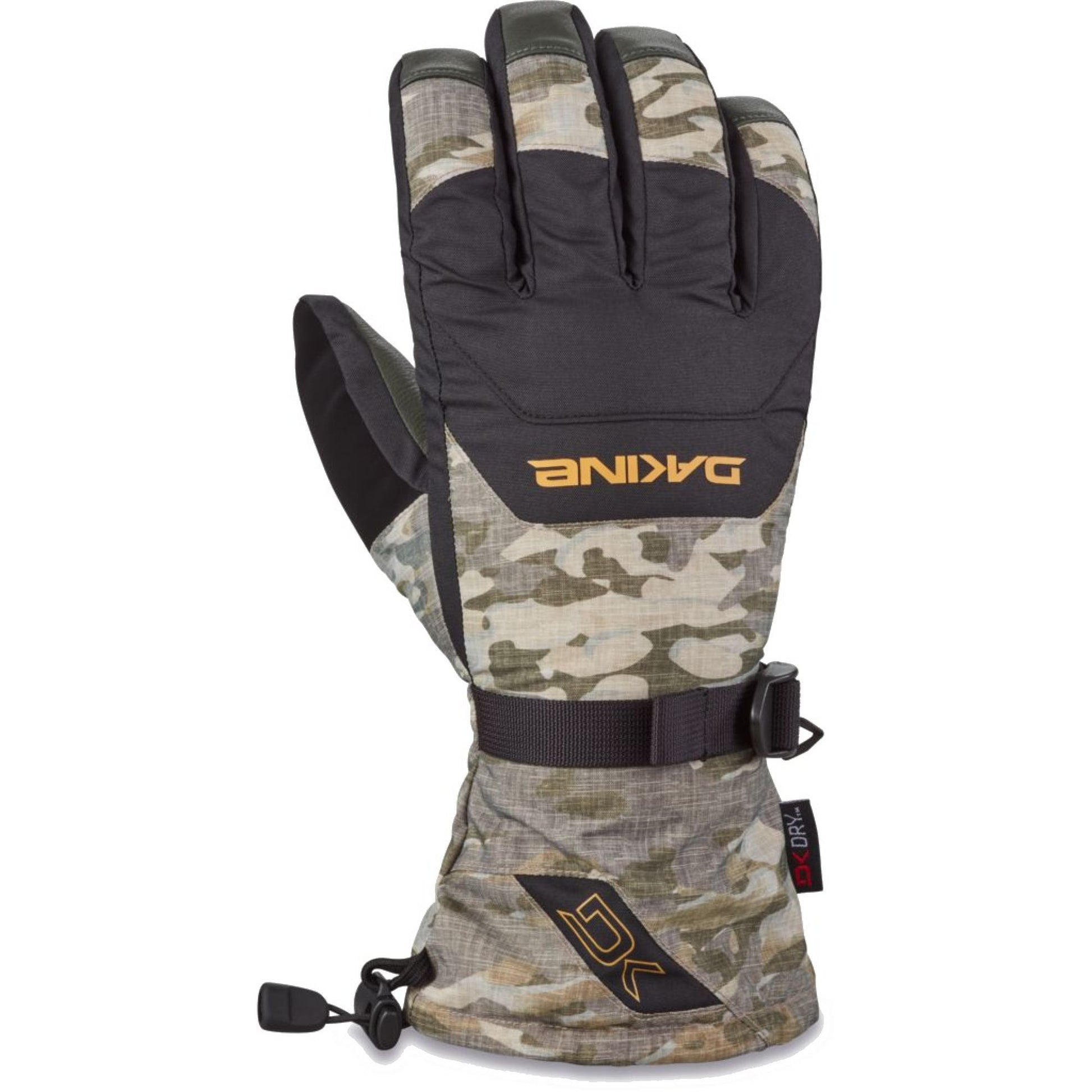 Dakine Leather Scout Glove Vintage Camo - Dakine Snow Gloves