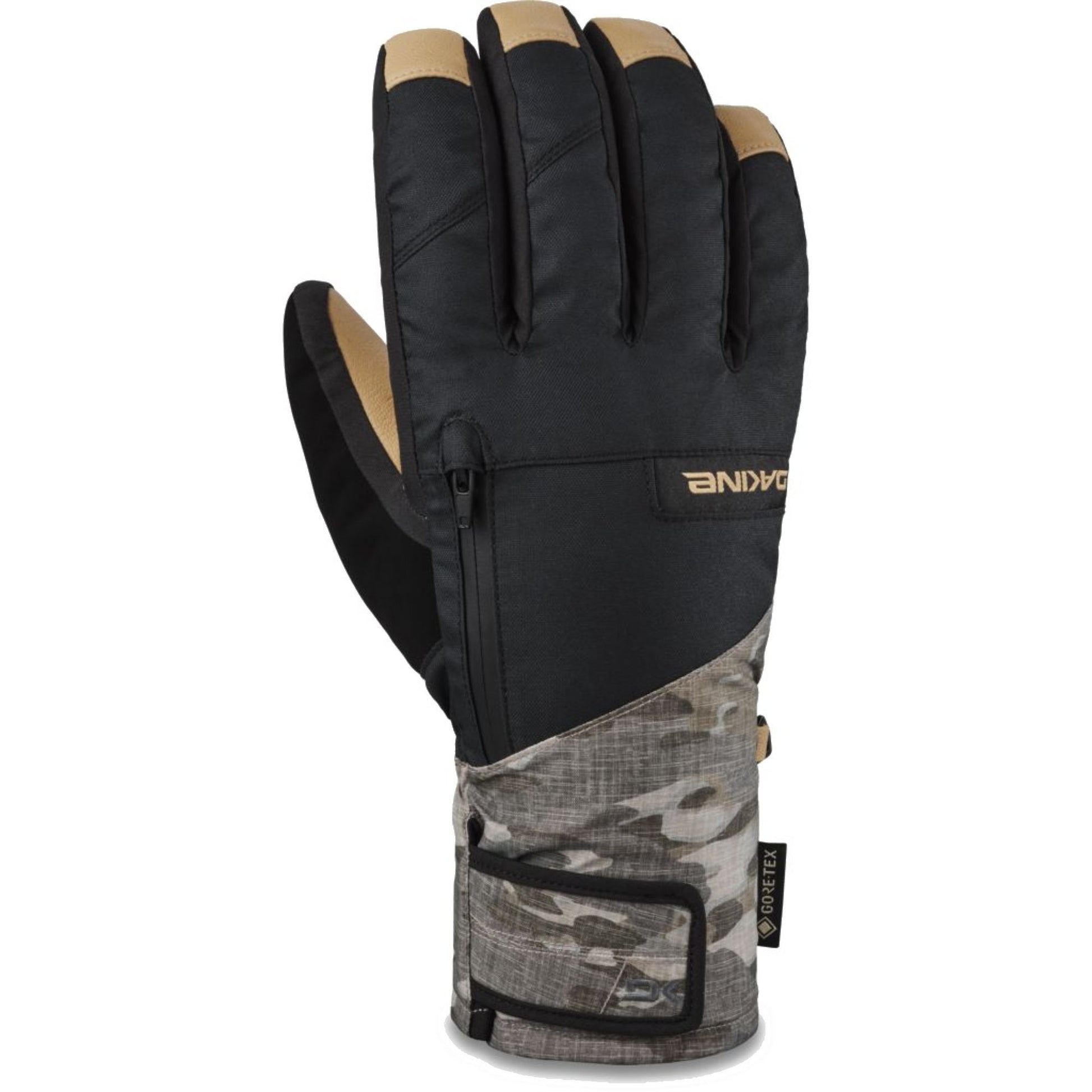 Dakine Leather Titan GORE-TEX Short Glove Vintage Camo - Dakine Snow Gloves