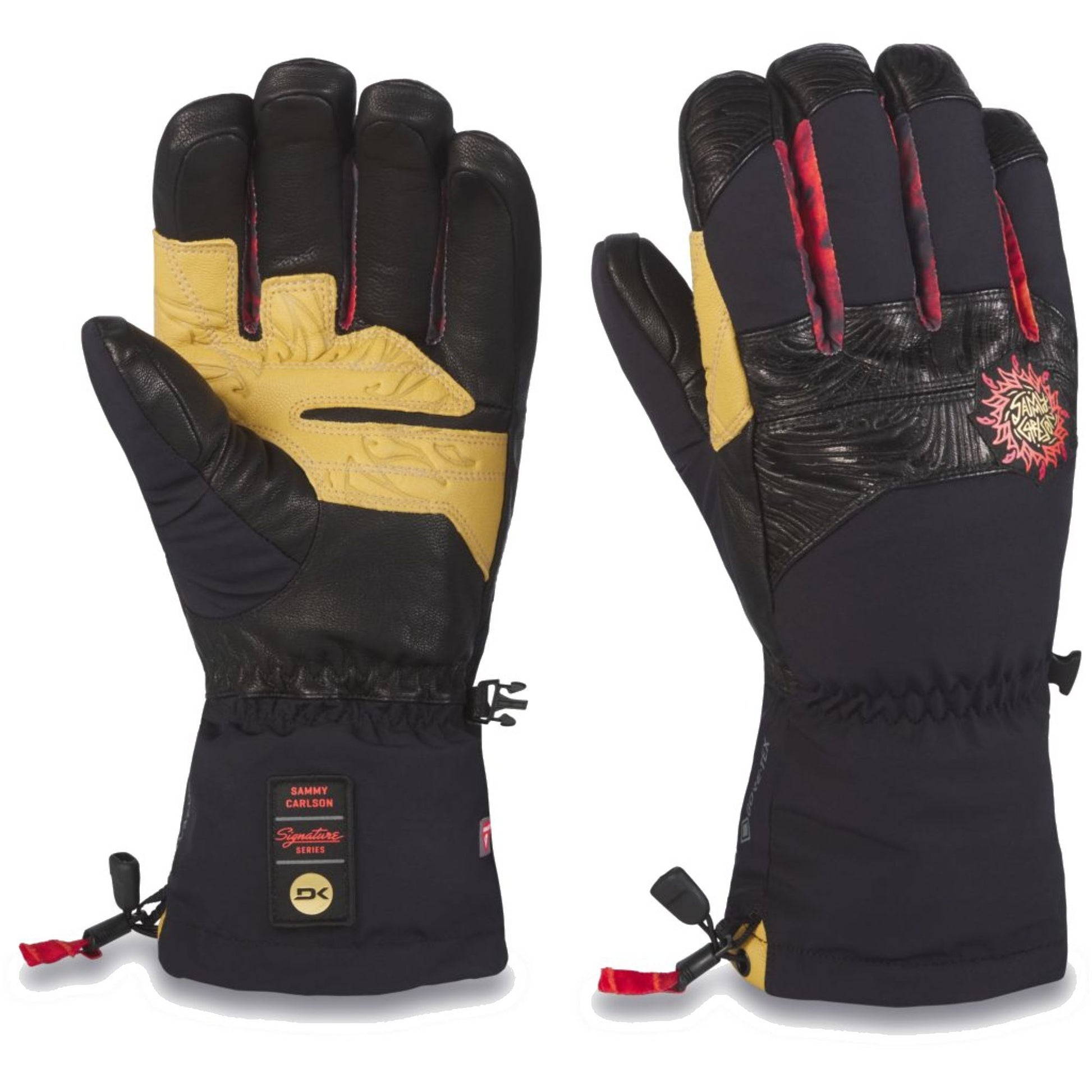 Dakine Team Excursion GORE-TEX Glove Black Sammy Carlson Snow Gloves