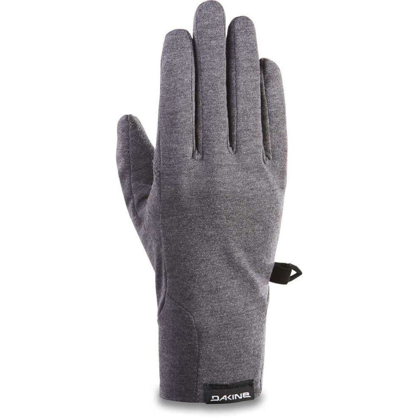 Dakine Women's Syncro Wool Liner Glove Gunmetal L Snow Gloves
