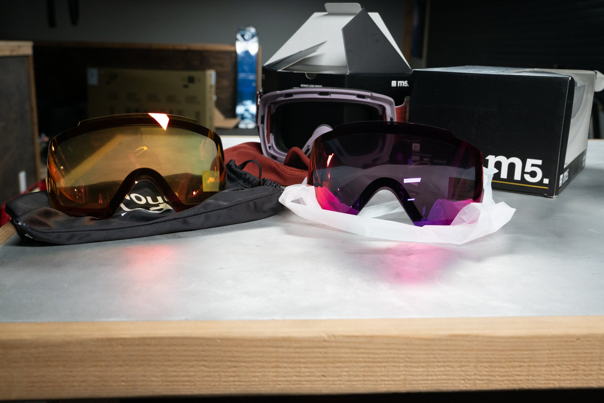 Anon M5 Snow Goggles (Mars / Perceive Sunny Red, One Size) - OpenBox - Anon Snow Goggles