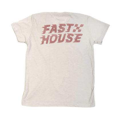 Fasthouse Youth Girls Drift Tee Natural - Fasthouse SS Shirts