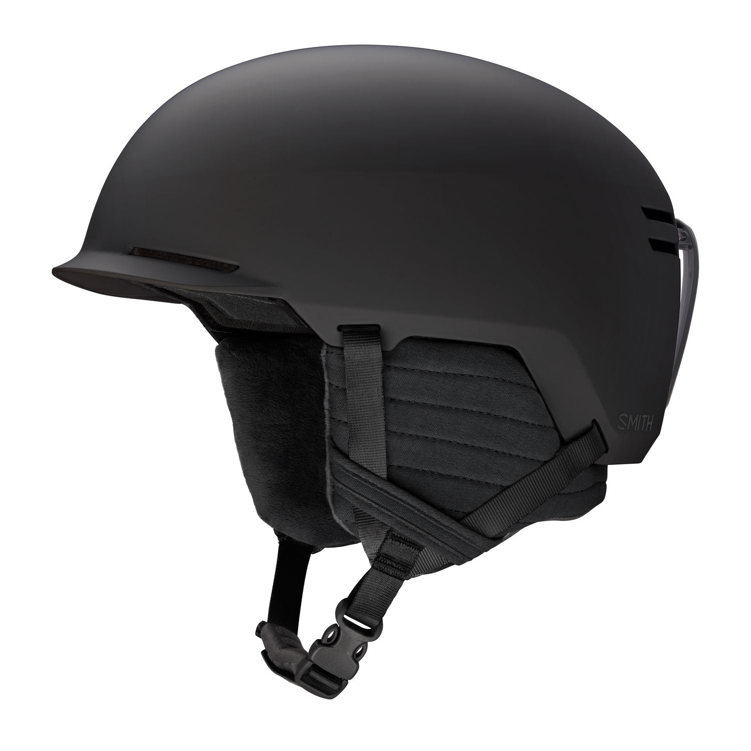 Smith Scout Round Contour Fit Snow Helmet - Openbox Matte Black M Snow Helmets