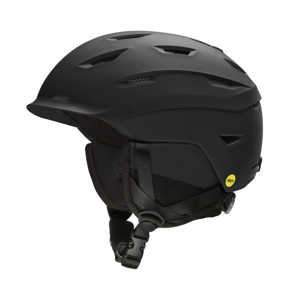 Smith Level MIPS Round Contour Fit Snow Helmet - Openbox Matte Black - Smith Snow Helmets