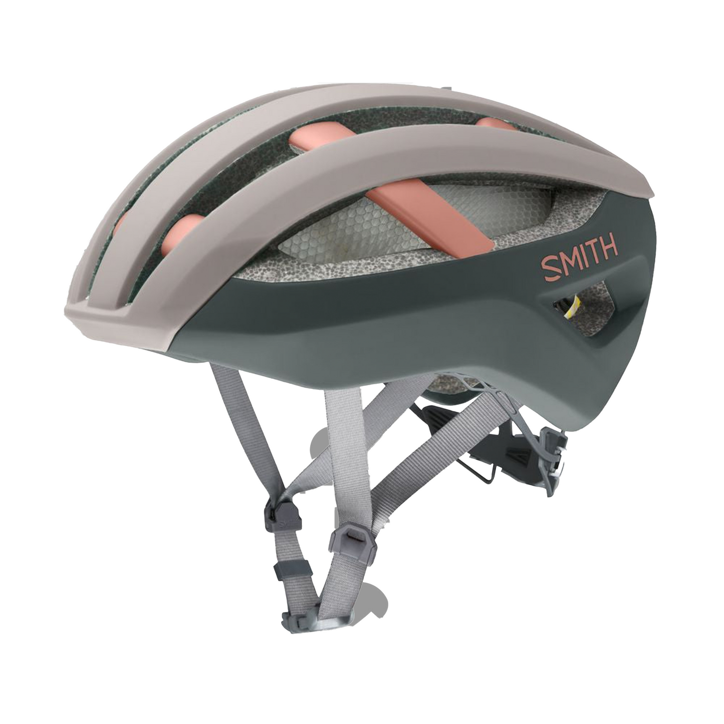 Smith Network MIPS Helmet - OpenBox Matte Tusk Peat Moss Champagne S - Smith Bike Helmets