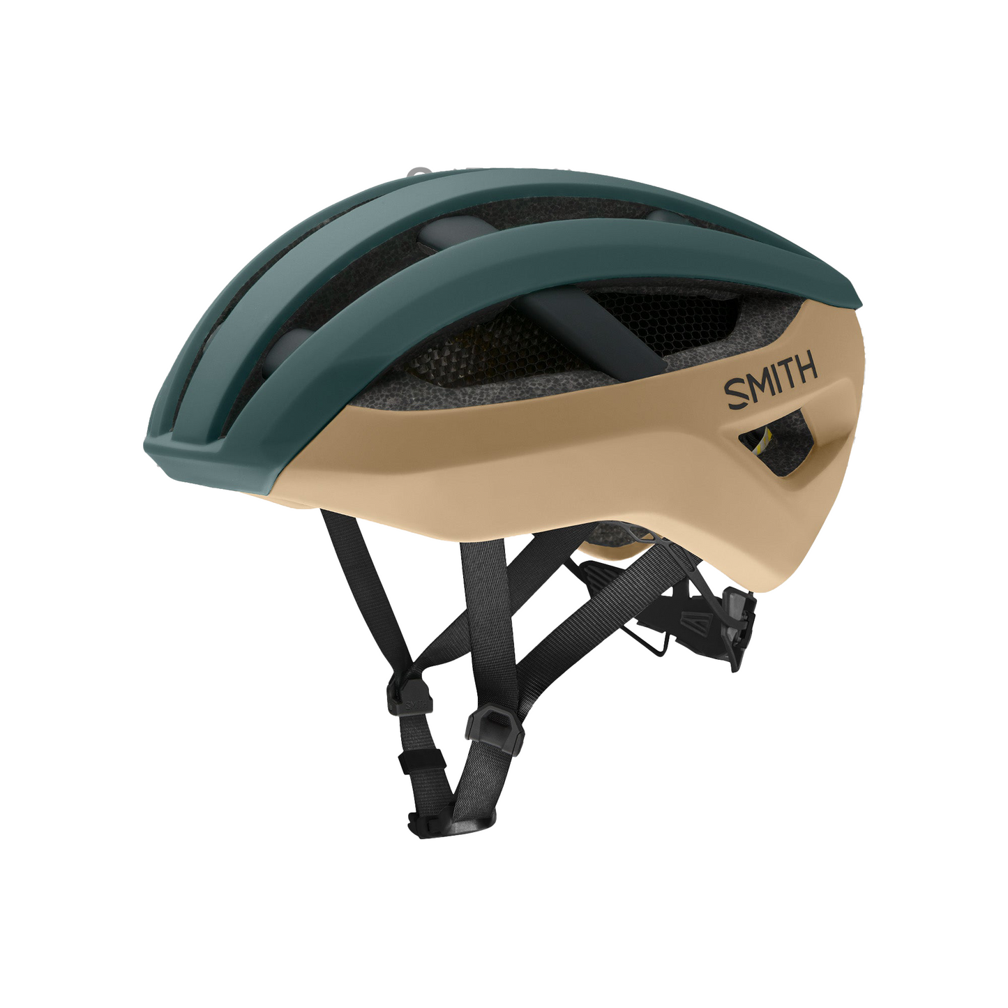 Smith Network MIPS Helmet - OpenBox Matte Spruce Safari M - Smith Bike Helmets
