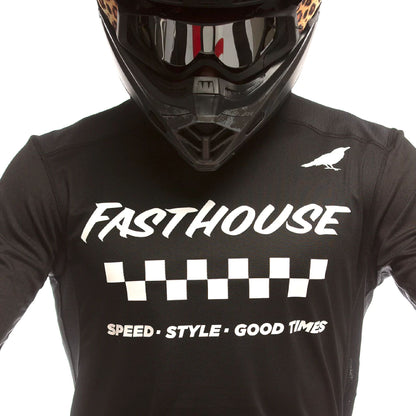 Fasthouse Elrod Jersey Black - Fasthouse Bike Jerseys