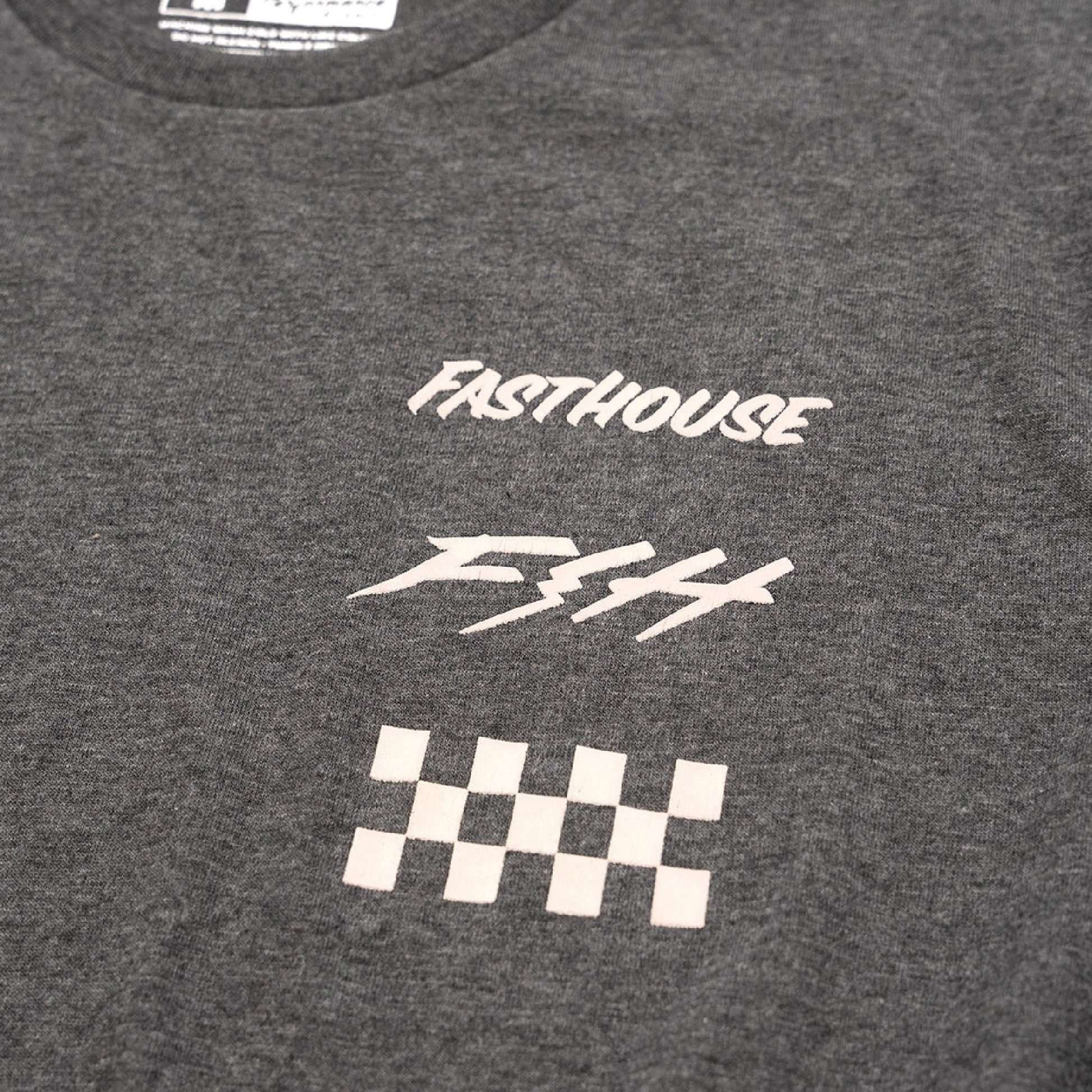 Fasthouse Evoke SS Tech Tee Heather Gray - Fasthouse SS Shirts