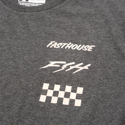 Fasthouse Evoke SS Tech Tee Heather Gray - Fasthouse SS Shirts