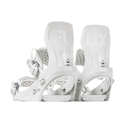 Flux CV Snowboard Binding White - Flux Snowboard Bindings
