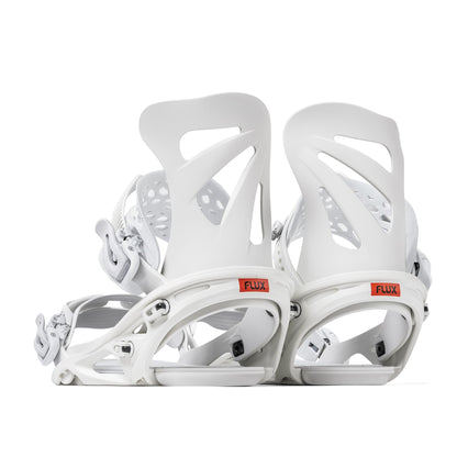 Flux TW Snowboard Binding White - Flux Snowboard Bindings