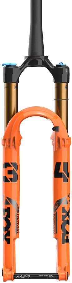 FOX 34 Step-Cast Factory Suspension Fork - 29" 120 mm 15 x 110 mm Kabolt 44mm Offset GRIP SL Damper 3-Position Shiny Orange - Fox Shox Suspension Fork