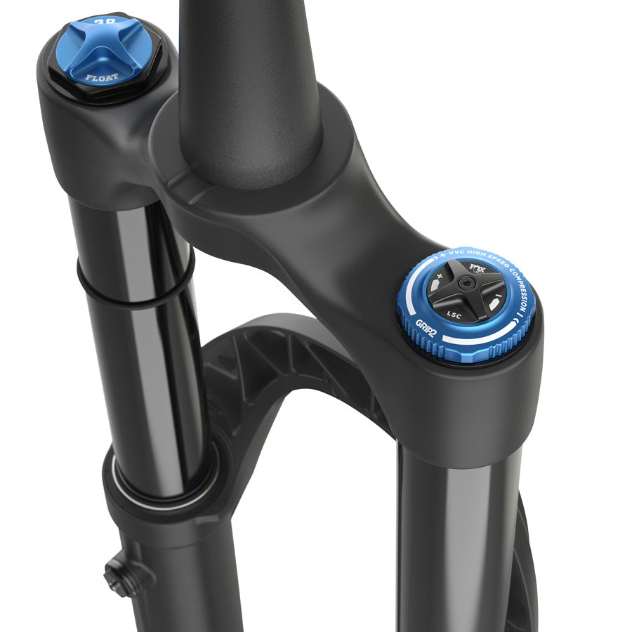 FOX 38 Performance Elite Suspension Fork - 27.5" 170mm 15 x 110mm 44mm Offset Matte BLK Grip2 - Fox Shox Suspension Fork