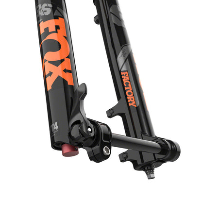 FOX 36 Factory Suspension Fork - 27.5" 160 mm 15QR x 110 mm 44 mm Offset Shiny BLK FIT4 3-Position - Fox Shox Suspension Fork